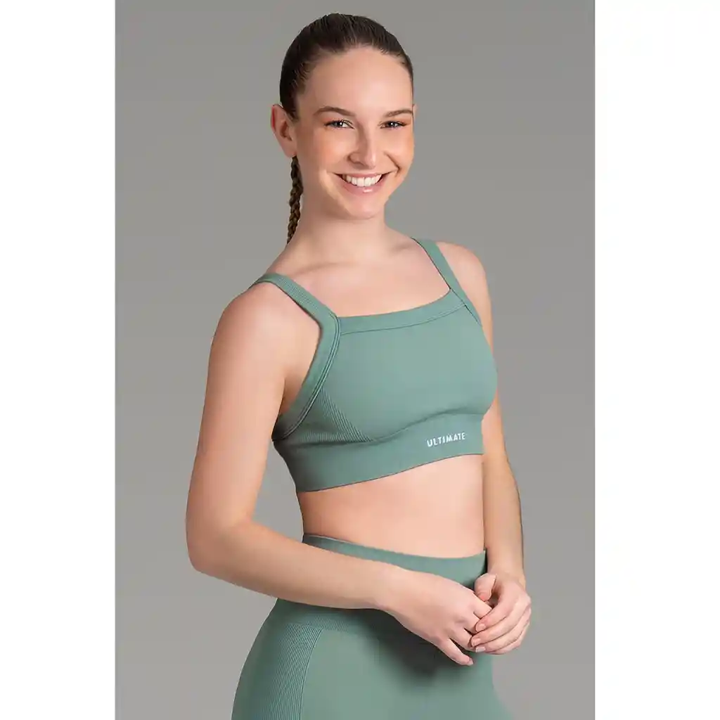 Sports Bra Botanical Green - Xs