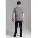 Ultimate Polera Mc Raglan Sport Hombre Silver - Xl