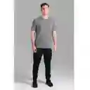 Ultimate Polera Mc Raglan Sport Hombre Silver - Xl