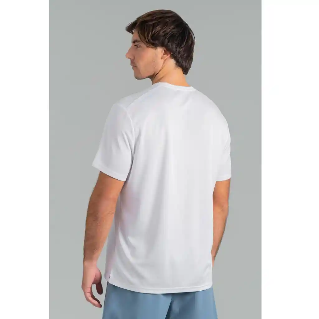 Ultimate Polera Mc Sport Hombre White - S