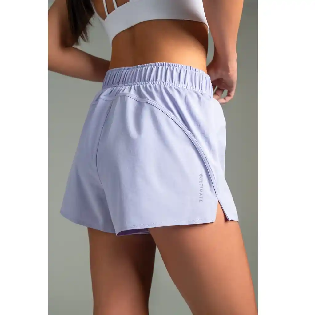 Ultimate Short Mujer Light Purple - S