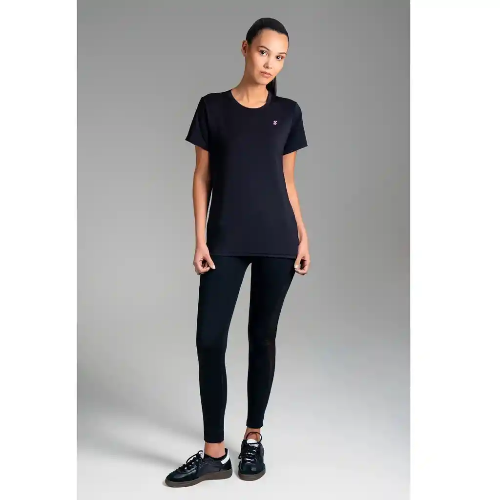 Ultimate Polera Mc Sport Mujer Black - M