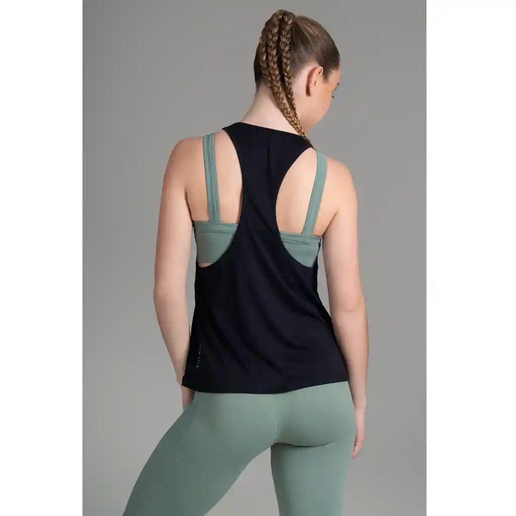 Ultimate Polera Sm Sport Mujer Black Military - M