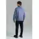 Ultimate Poleron Fz Hombre Blue Titan - S