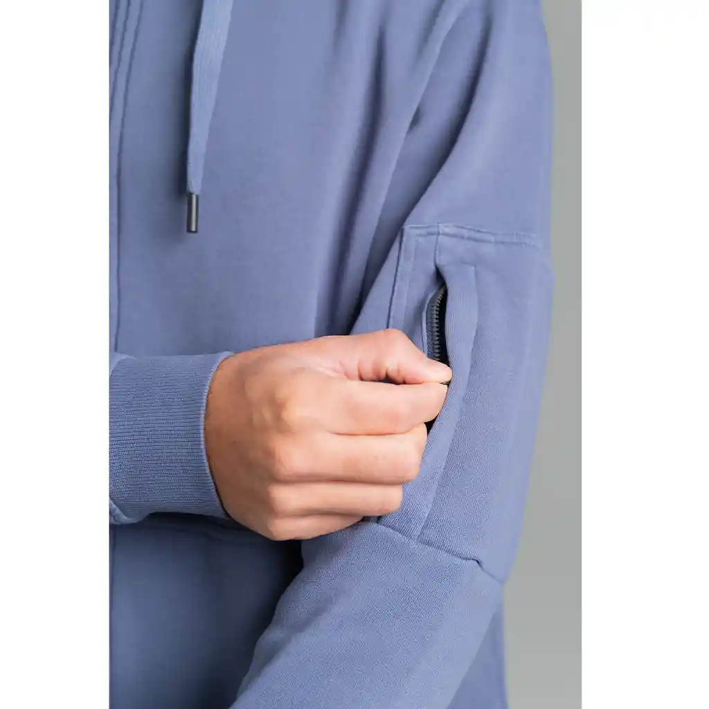 Ultimate Poleron Fz Hombre Blue Titan - S