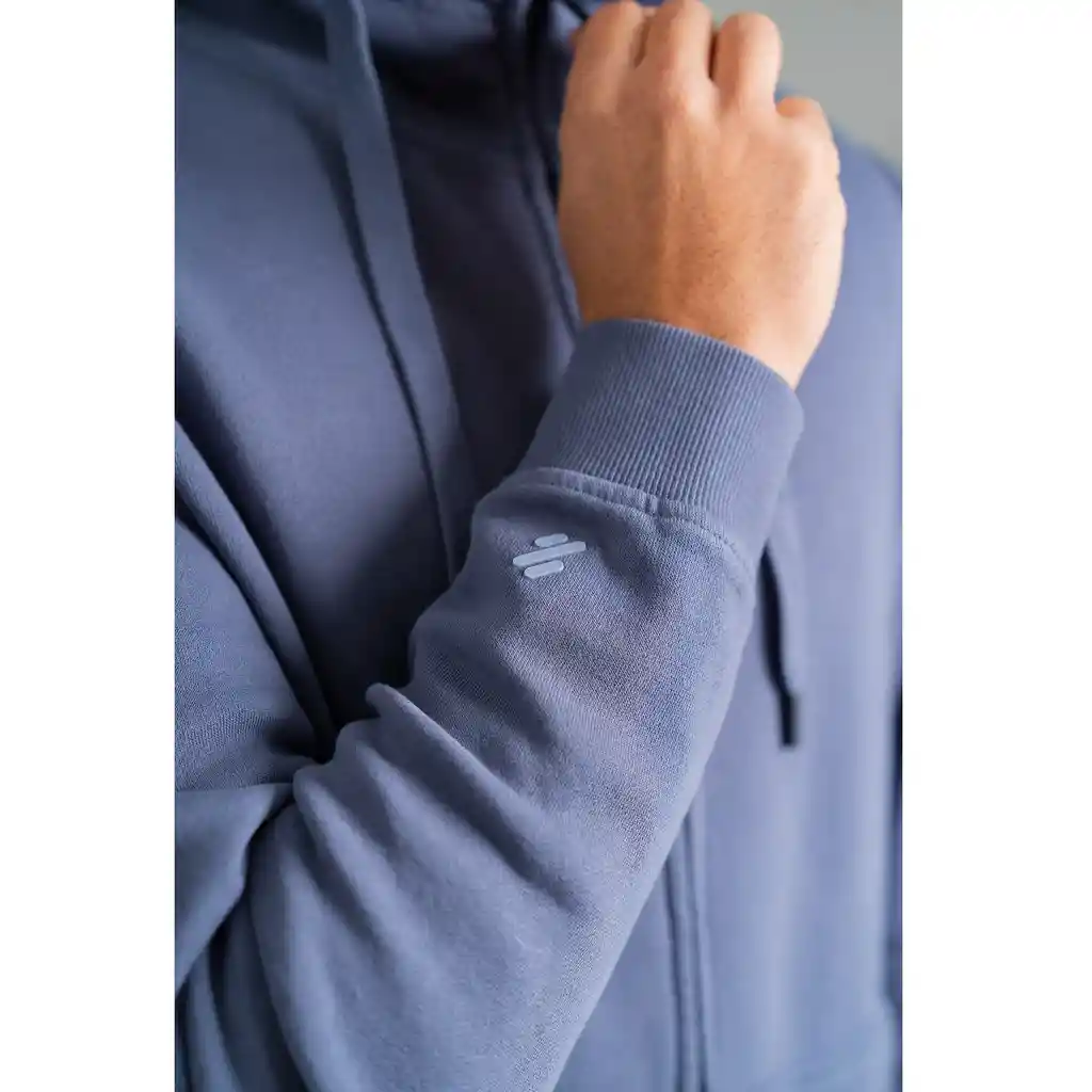 Ultimate Poleron Fz Hombre Blue Titan - S