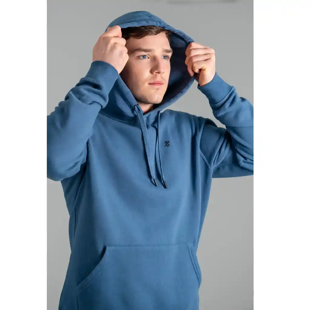 Ultimate Hoodie Hombre Oil Blue - M