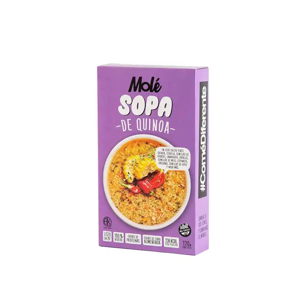 Sopa De Quinoa Molé 120g