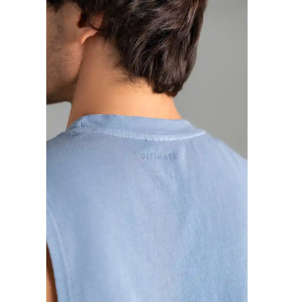 Ultimate Polera Sm Hombre Blue Mirage - S