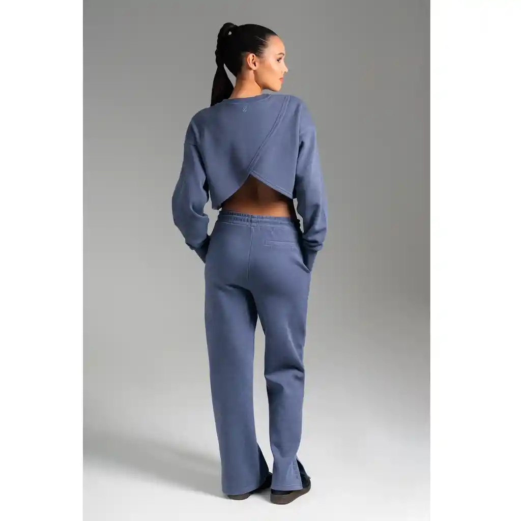 Ultimate Crew Mujer Open Back Gray - M