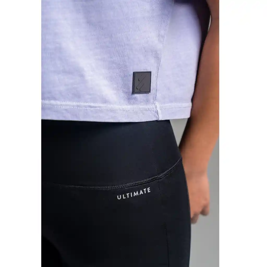 Ultimate Polera Mc Mujer Light Purple - Xl