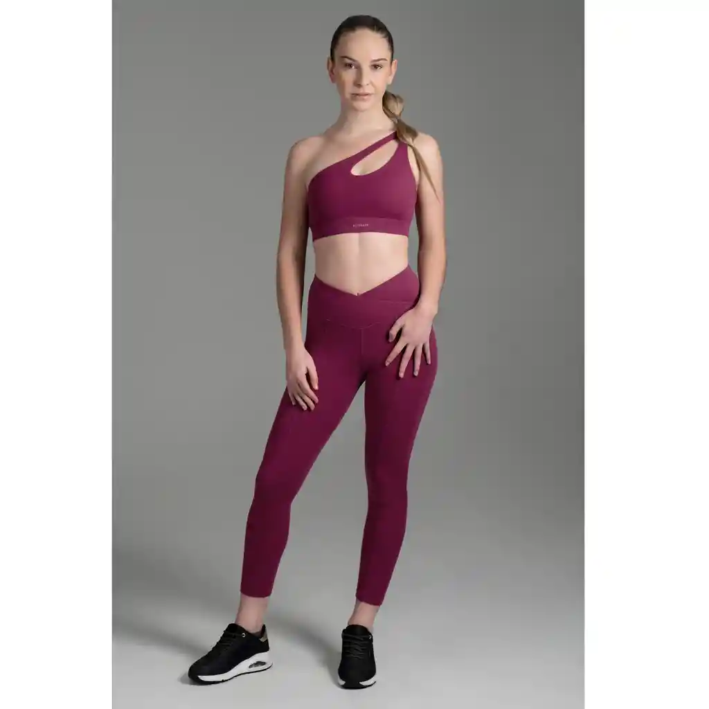 Ultimate Legging 7/8 Mujer Boysenberry - Xs