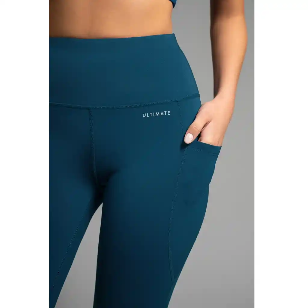 Ultimate Legging 7/8 Mujer Blue Opal - S