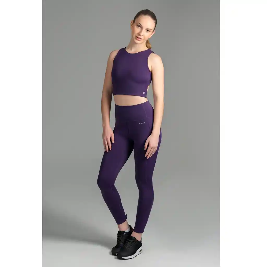 Ultimate Legging 7/8 Mujer Purple - Xs