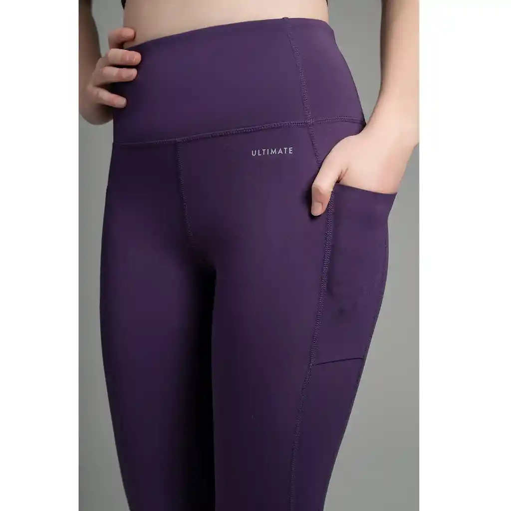 Ultimate Legging 7/8 Mujer Purple - Xs