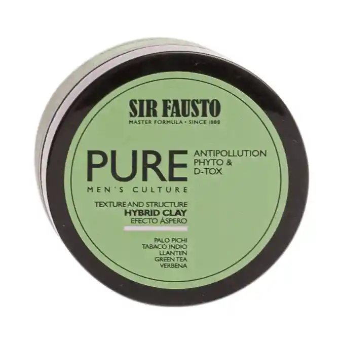 Hybrid Clay De Sir Fausto: Crema Para Peinar Con Efecto Áspero