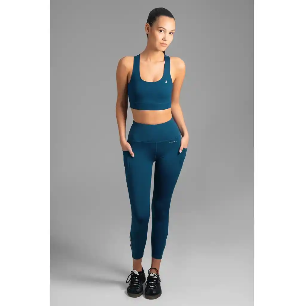 Ultimate Bra Sport Mujer Blue Opal - S