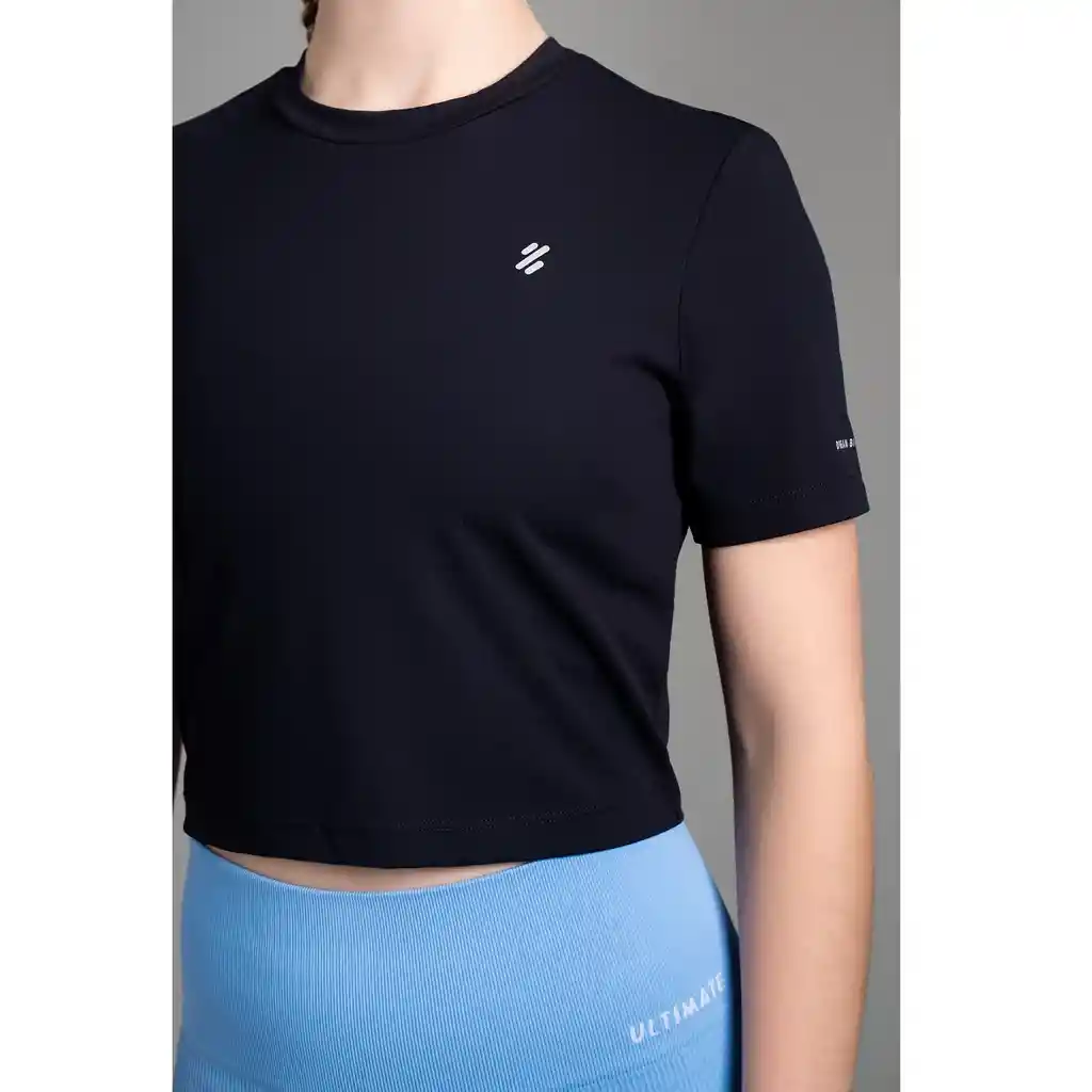 Ultimate Top Sport Mujer Mc Black - Xs