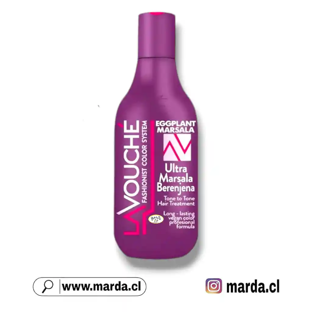 Matizador Lavouche Ultra Marsala Berenjena 300 Ml