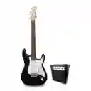 Kit Guitarra Eléctrica 39 Amplificador 10w Hendrix Hx0044