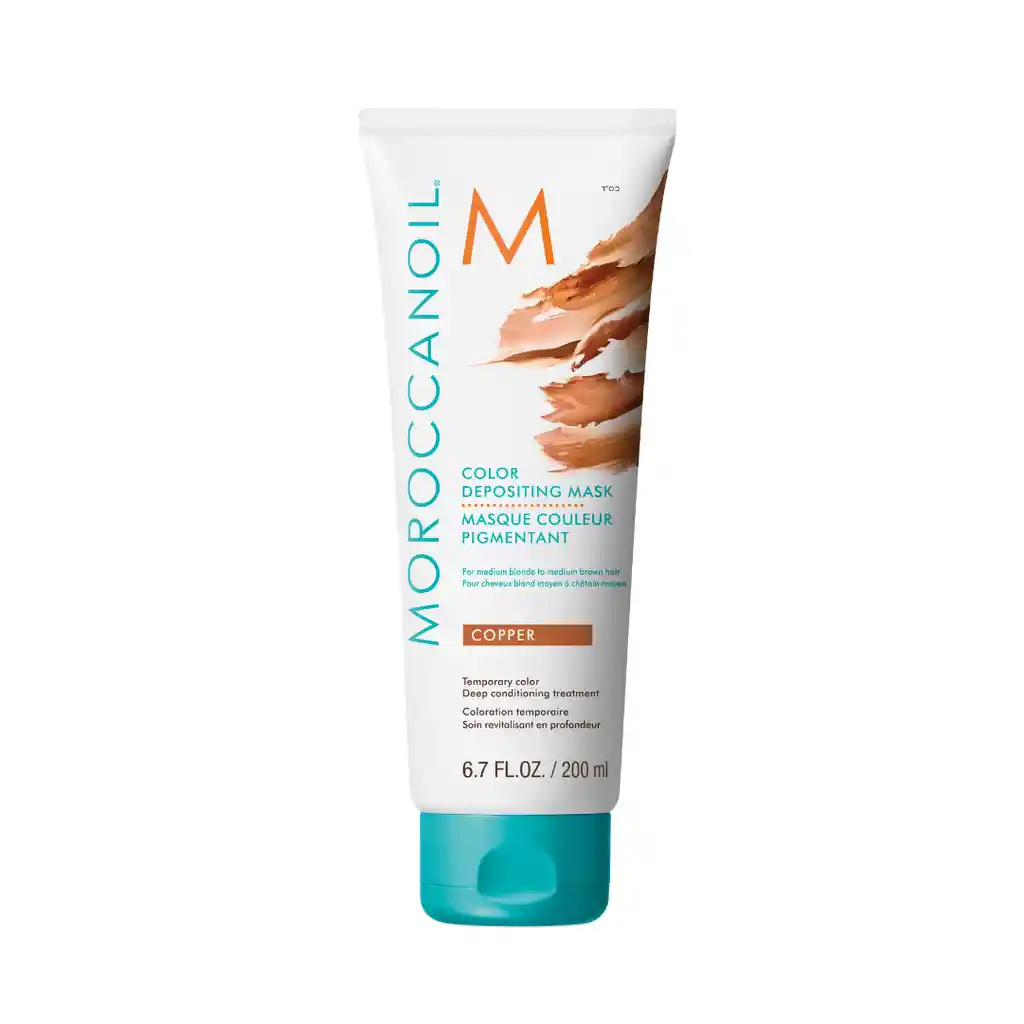 Moroccanoil Mascarilla Con Color: Copper 200ml