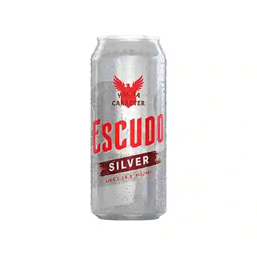 Cerveza Escudo Silver Lata 710 Cc