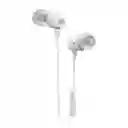 Audífonos In-ear Jbl C50hi 3.5 Mm Blanco