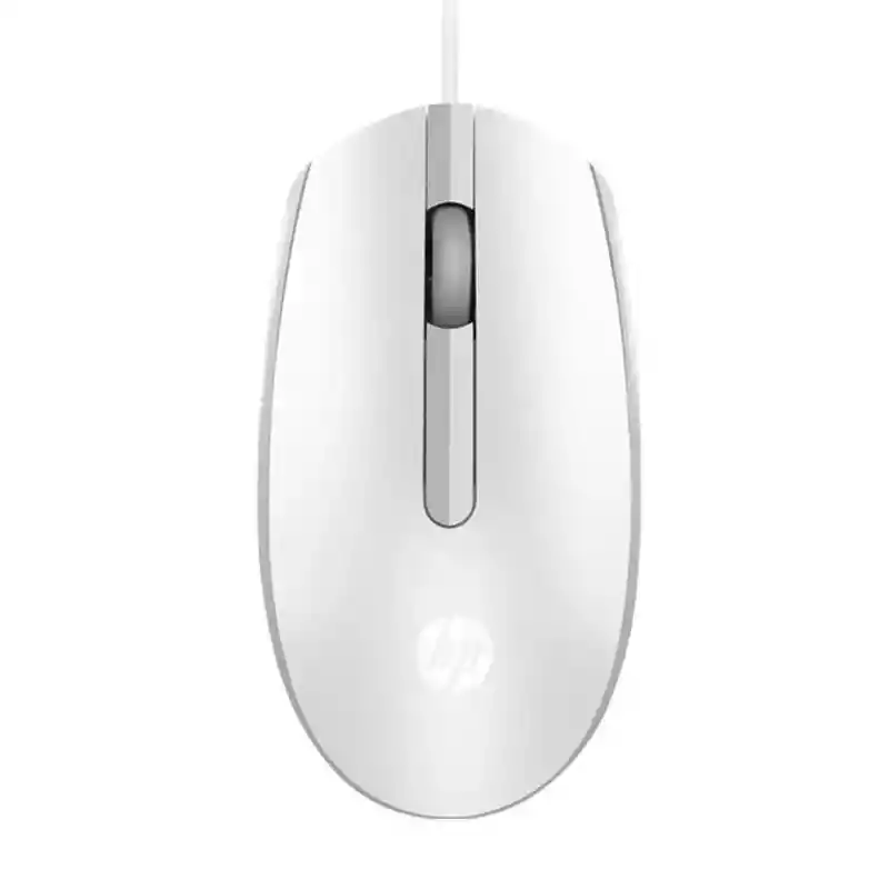 Mouse Hp M10 Alámbrico Usb Blanco