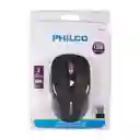 Mouse Óptico Inalámbrico Philco 245wn Negro