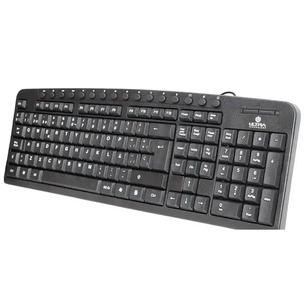 Teclado Usb Ultra Estándar K110u Español