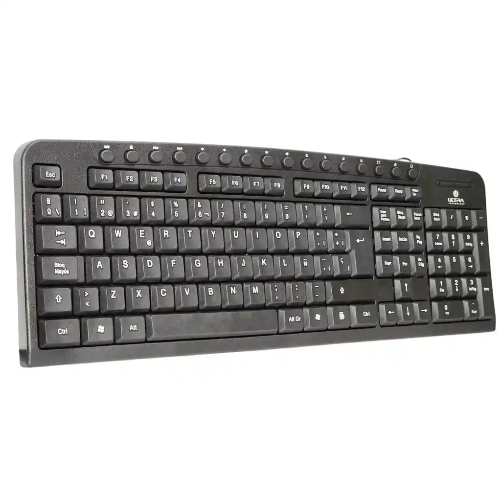 Teclado Usb Ultra Estándar K110u Español