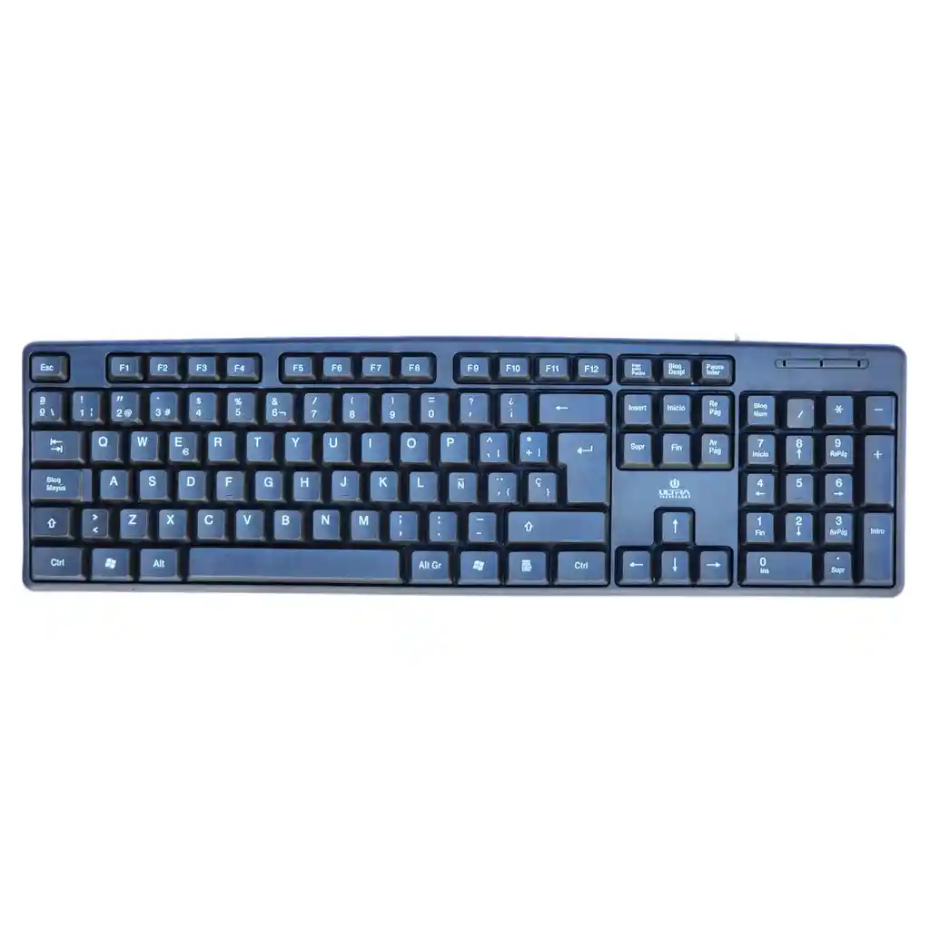 Teclado Usb Ultra Estándar K100u Español