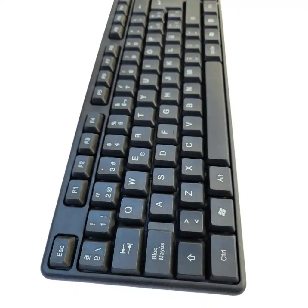 Teclado Usb Ultra Estándar K100u Español