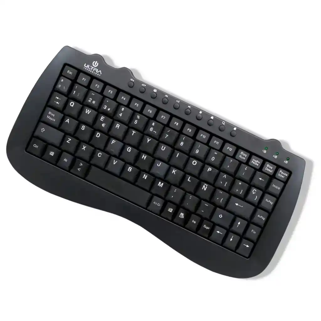 Mini Teclado Usb Ultra Estándar K115u Español