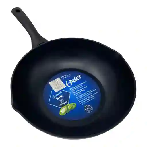 Sartén Wok Aluminio Forjado Oster 28.5cm Kingsway