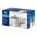 Set Freidora Oster Acero Inoxidable 3,7 Litros Sangerfield