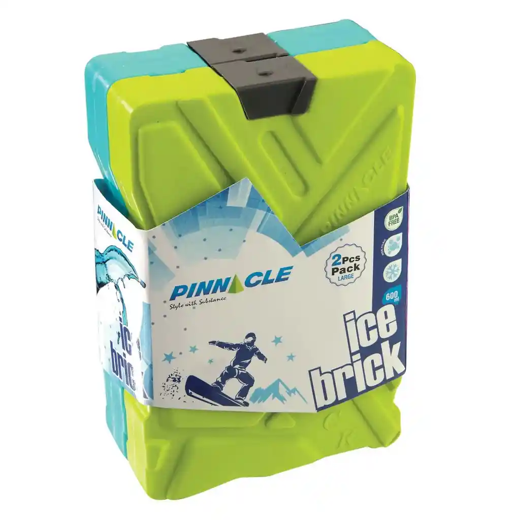 Pack 2 Ladrillos De Hielo Ice Pack Pinnacle 600 Ml