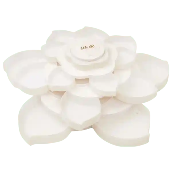 We R Caja Organizadora Flor Bloom Blanca