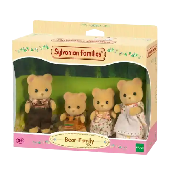 Epoch Sylvanian Families Bear Family 5059