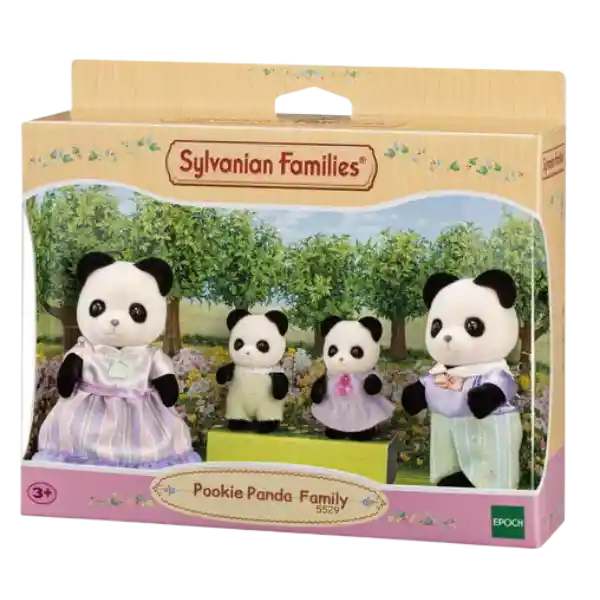 Epoch Sylvanian Families Pookie Panda Family 5529