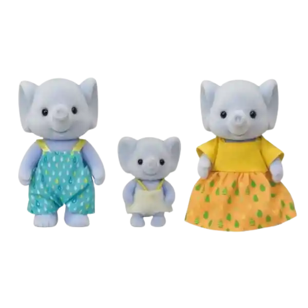 Epoch Sylvanian Families Elephant Family 5376