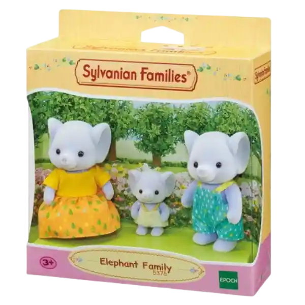 Epoch Sylvanian Families Elephant Family 5376