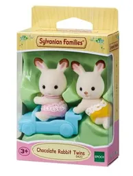 Epoch Sylvanian Families Chocolate Rabbit Twins 5420