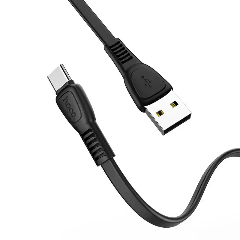 Cable Usb A Tipo C - Hoco X40 1m 2.4a Negro