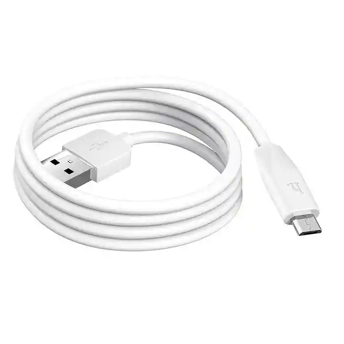 Cable Usb A Micro Usb V8 2.4a - Hoco X1 1m Blanco