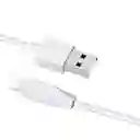 Cable Usb A Lightning 2.4a - Hoco X1 1m Blanco