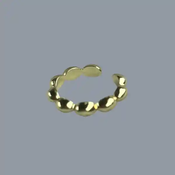 Anillo Perlitas De Oro