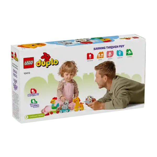 Lego Duplo Tren De Los Animales 19 Piezas 10412