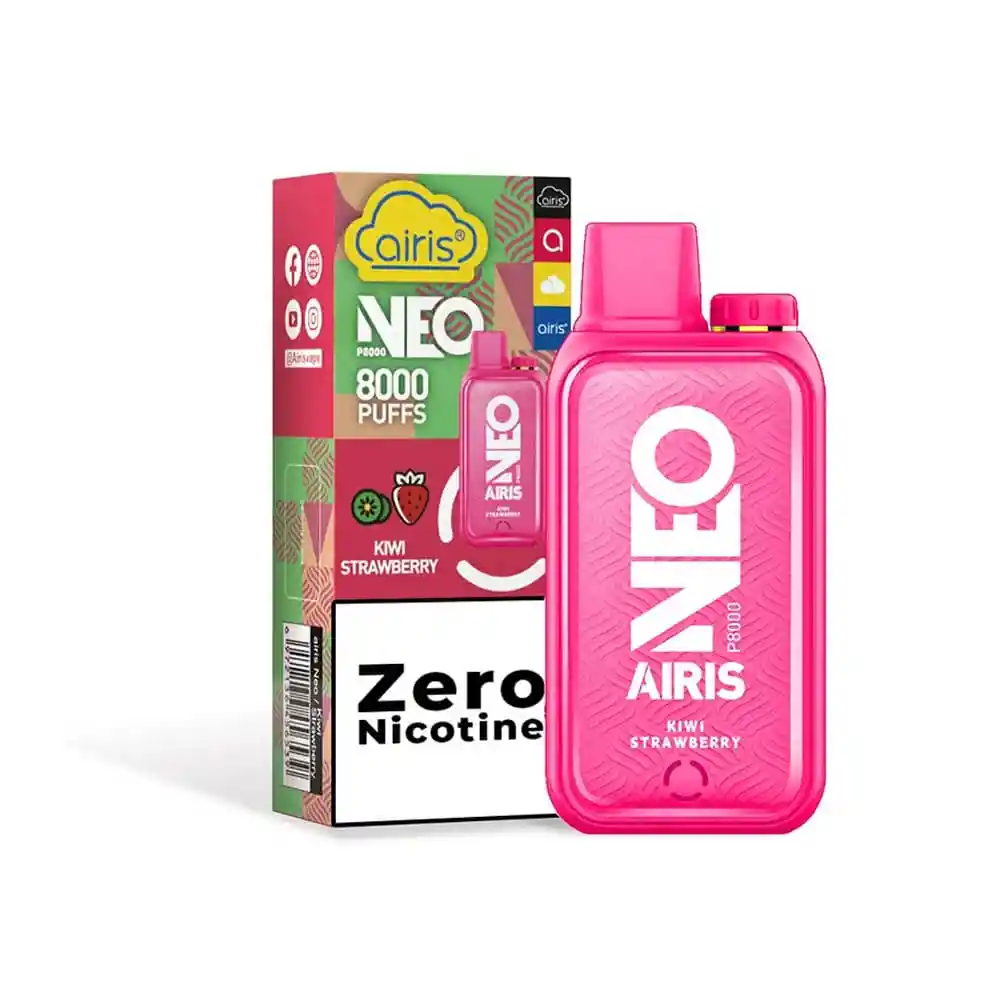 Vaporizador Desechable Airis Neo P8000 Sabor Kiwi Strawberry 0%