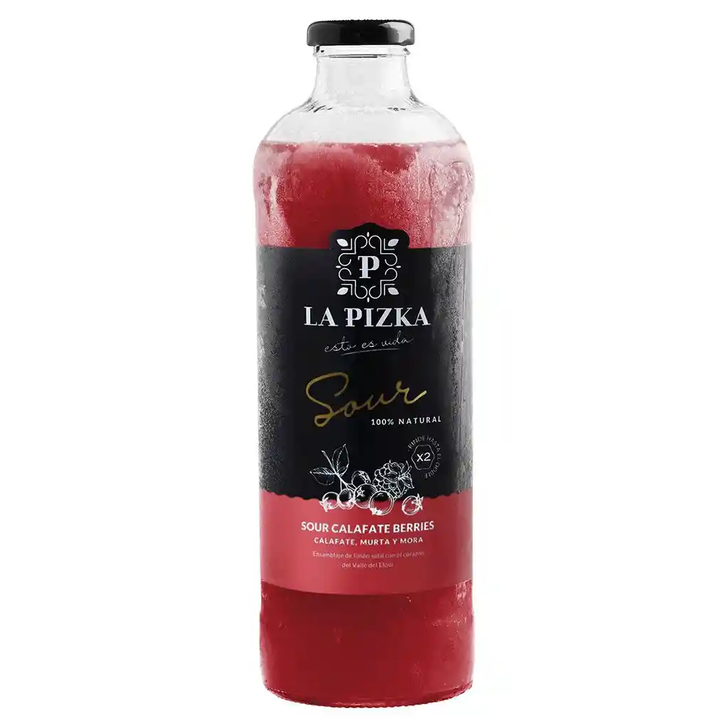 La Pizka Sour Calafate Berries Litro